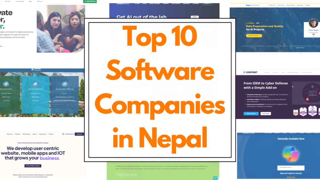 Top 10 Software Companies in Nepal